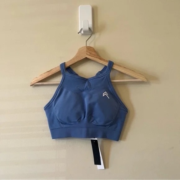 Oner Active Small EFFORTLESS SEAMLESS HIGH NECK BRALETTE - Picture 3 of 7